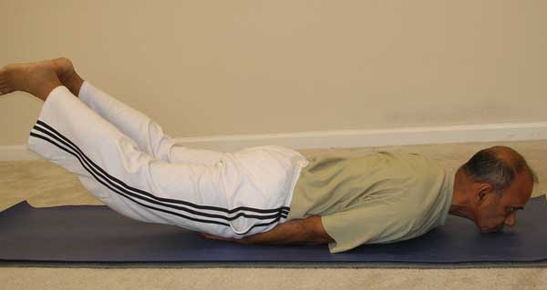 shalabhasana